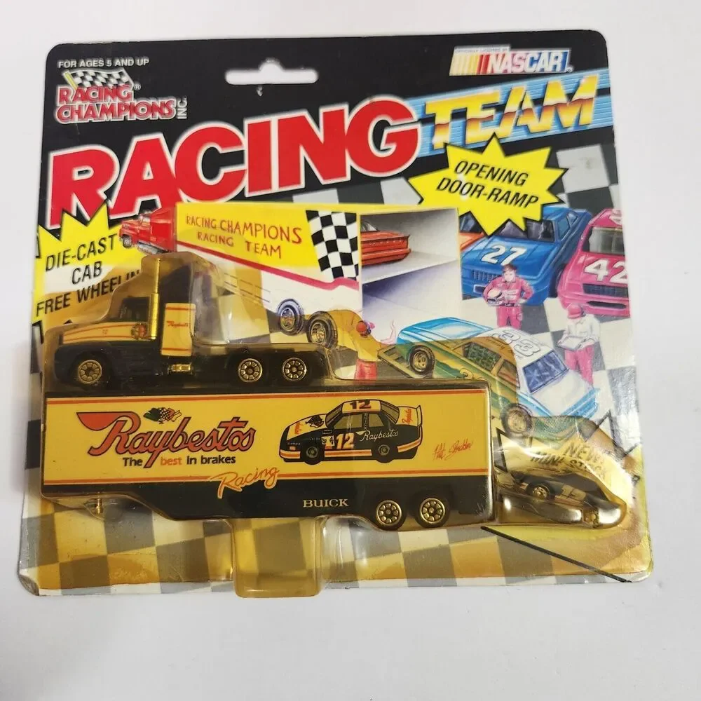 1992 Racing Team Transporter #12 With Mini Stock Car